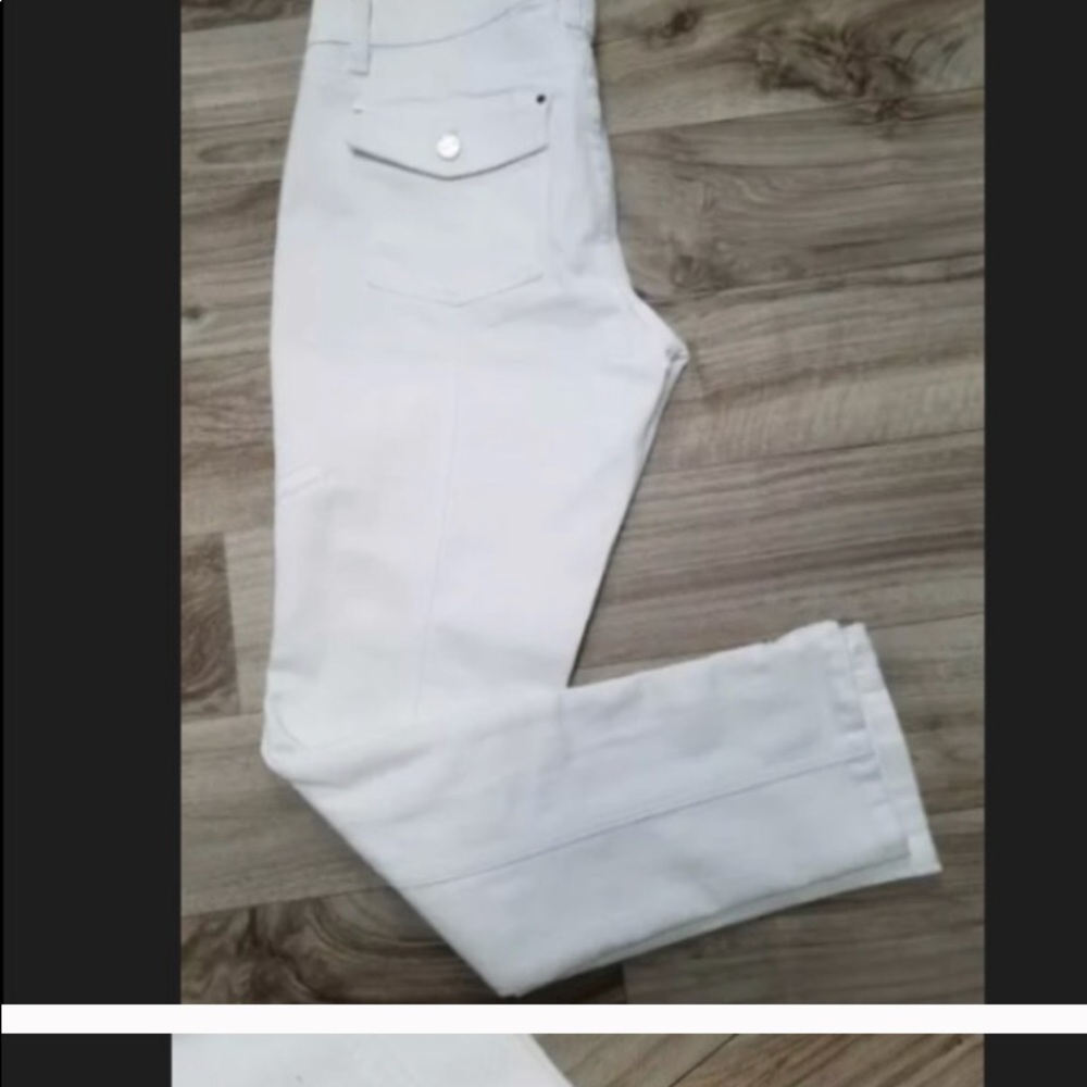 White House Black Market white jeans